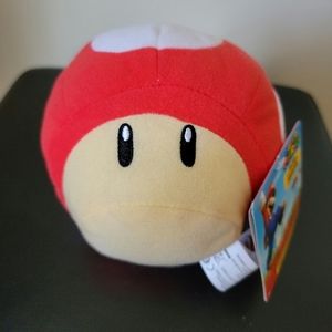 Super Mario Nintendo Super Mushroom Plushy